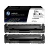 BIPACK TONER ORIGINALE HP CF400X 201X Color LaserJet Pro M250 2.8K NERO CF400XD