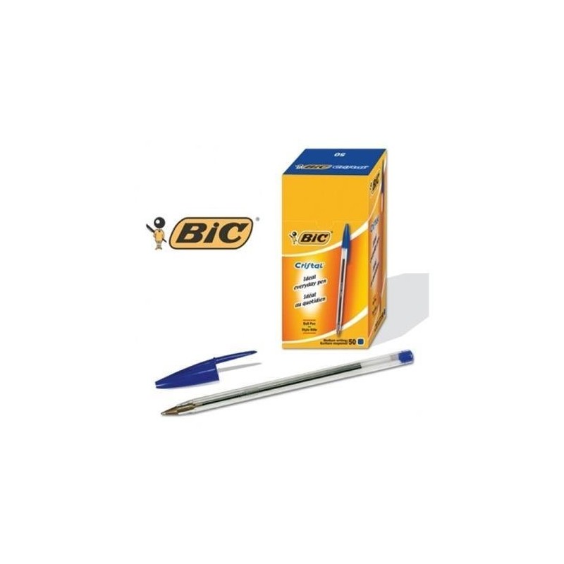 PENNA A SFERA BIC CRISTAL FUN ORIGINAL 1,0MM Linea 0,4mm COLORE BLU 8373609