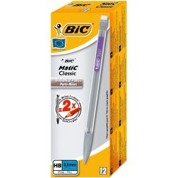 BIC MATIC ORIGINAL FINE PORTAMINE 0,5MM HB CON GOMMA PUNTA RETRATTILE 820958