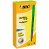 PENNARELLO FLUORESCENTE BIC Highlighter Grip Inchiostro a base d'acqua Linea 1,60 - 3,30 mm Colore VERDE 811932
