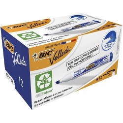 Pennarello Bic Velleda 1751 ECOlutions Pennarelli per lavagna bianca Punta a scalpello Corsa 3 mm 5,5 mm 904949 COLORE VERDE