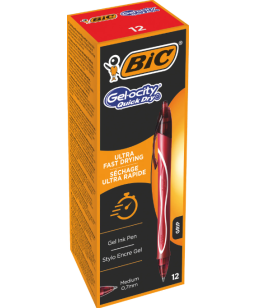 Gel-Ocity Penna gel retrattile ad asciugatura rapida Punta media 0,7 mm Inchiostro gel 949874 ROSA