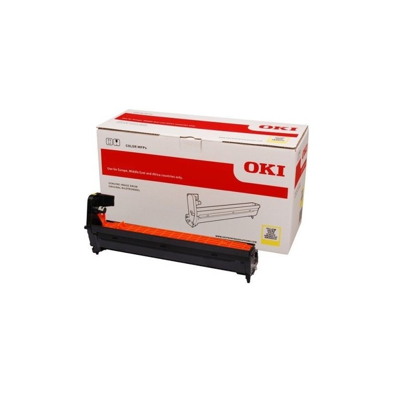 GRUPPO TAMBURO ORIGINALE OKI 46507305 C612 GIALLO 30K