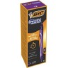 Penna a sfera retrattile Bic Gel-Ocity Quick Dry Punta 0,7 mm Inchiostro gel Asciugatura ultra rapida Colore VIOLA 964772