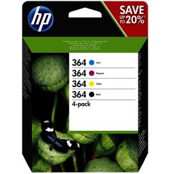 MULTIPACK ORIGINALE HP N9J73AE HP 364 Photosmart C5380 BCYM