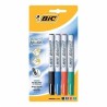 Bic Velleda 1721 Conf. 4 pennarelli per lavagna bianca Punta fine Linea 1,6mm Cancellazione ottimale Colori assortiti 875711