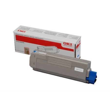 TONER ORIGINALE OKI C610 NERO 44315308 8K