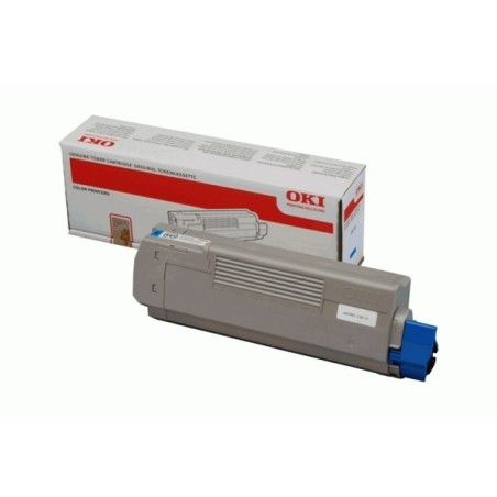 TONER ORIGINALE OKI C610 CIANO 44315307 6K