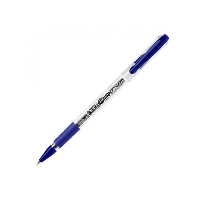Bic Gel-Ocity Stic Conf. da 4 Penne Gel Retrattili Punta Fine 0,5 mm Colori Assortiti
