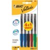 Bic Velleda 1741 Conf. 4+1 pennarelli per lavagna bianca Punta media Linea 1,4mm Cancellabilità ottimale 8755891