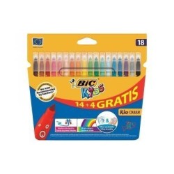 Bic Kids Couleur Conf. 18 pennarelli Punta 2,8mm Linea 0,8mm 937510