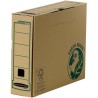 Fellowes Bankers Box Earth Final File Box A4 80 mm - Assemblaggio manuale Cartone riciclato certificato FSC Colore marrone