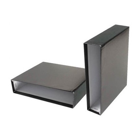 Scatola portadocumenti in cartone Esselte Dimensioni foglio Dorso 75mm Capacità 500 fogli Colore nero