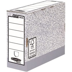 Fellowes Bankers Box Ultimate File Box 100 mm A4 Fastfold Self Assembly Cartone riciclato Certificato FSC 0026501