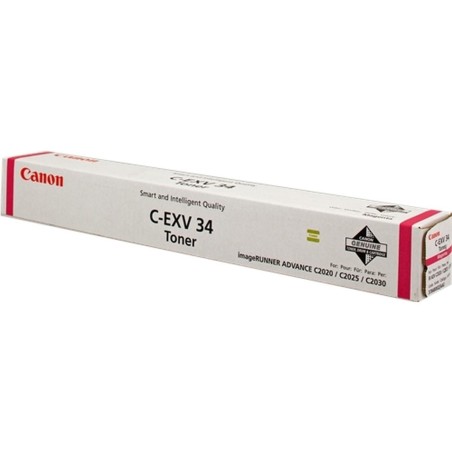 TONER ORIGINALE CANON IR C2020 3784B002 C-EXV34 MAGENTA