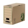 Fellowes Bankers Box Earth Definitive File Box Folio 100mm Assemblaggio manuale Cartone riciclato certificato FSC Colore marrone