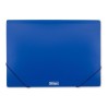 Portadocumenti MKtape Flap Folder Chiusura ad Elastico Formato Folio Colore Blu