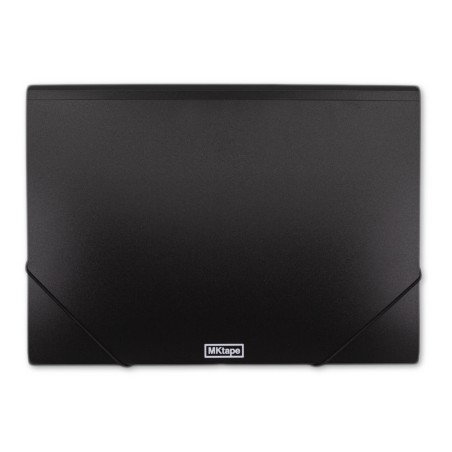 Portadocumenti MKtape Flap Folder Chiusura ad Elastico Formato Folio colore NERO