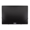 Portadocumenti MKtape Flap Folder Chiusura ad Elastico Formato Folio colore NERO
