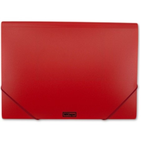 Portadocumenti MKtape Flap Folder Chiusura ad Elastico Formato Folio colore ROSSO