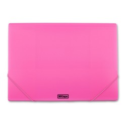 Portadocumenti MKtape Flap Folder Chiusura ad Elastico Formato Folio colore ROSA