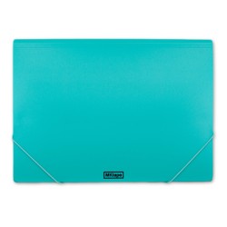 Portadocumenti MKtape Flap Folder Chiusura ad Elastico Formato Folio colore VERDE PASTELLO