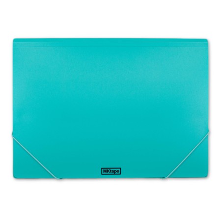 Portadocumenti MKtape Flap Folder Chiusura ad Elastico Formato Folio colore VERDE PASTELLO