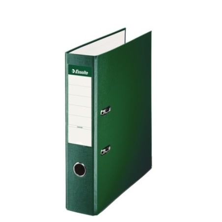 Raccoglitori ad arco a leva Esselte Lever Arch Formato A4 Dorso 75mm Capacità 500fogli Colore VERDE