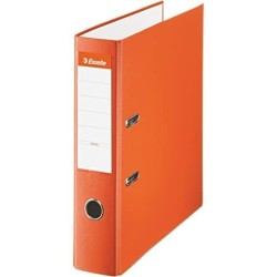 Raccoglitori ad arco a leva Esselte Lever Arch Formato A4 Dorso 75mm Capacità 500fogli Colore ARANCIONE