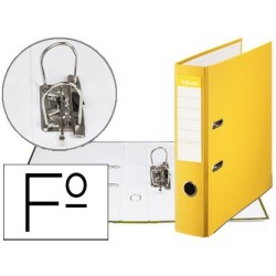 Raccoglitori ad arco a leva Esselte Lever Arch Formato A4 Dorso 75mm Capacità 500fogli Colore GIALLO