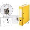 Raccoglitori ad arco a leva Esselte Lever Arch Formato A4 Dorso 75mm Capacità 500fogli Colore GIALLO