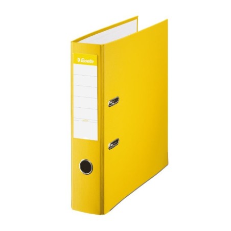 RACCOGLITORI ad arco a leva Esselte Formato A4 Dorso 75mm Capacità 500fogli Colore GIALLO