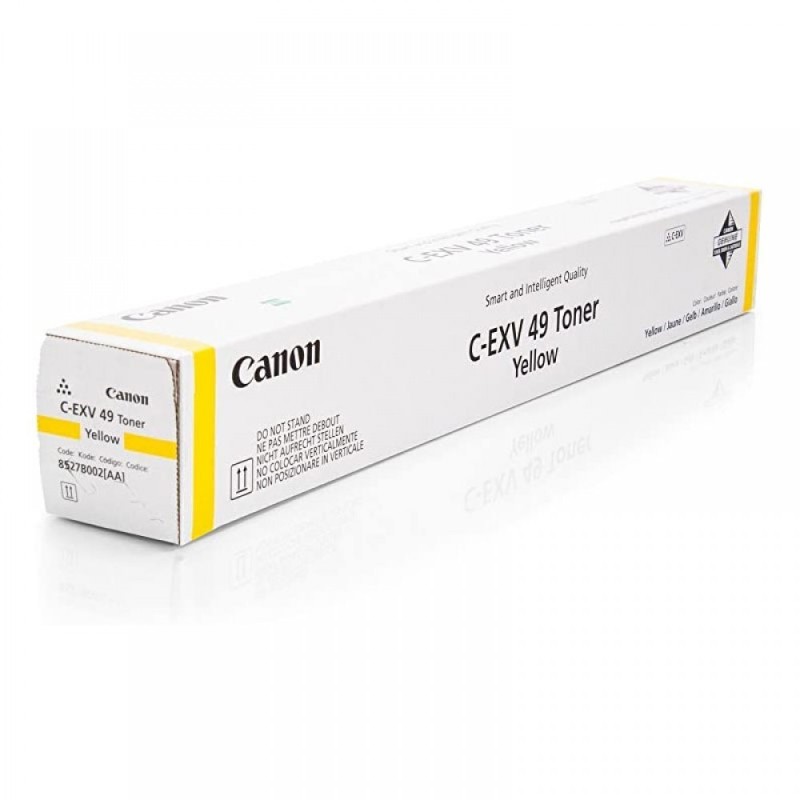 TONER ORIGINALE CANON 8527B002 CEXV49Y EXV49Y GIALLO IR C3330 C3320 19K
