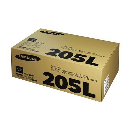 TONER ORIGINALE SAMSUNG MLT-D205L SU963A ML 3310 SCX 4833FD SCX 5639 NERO 5k