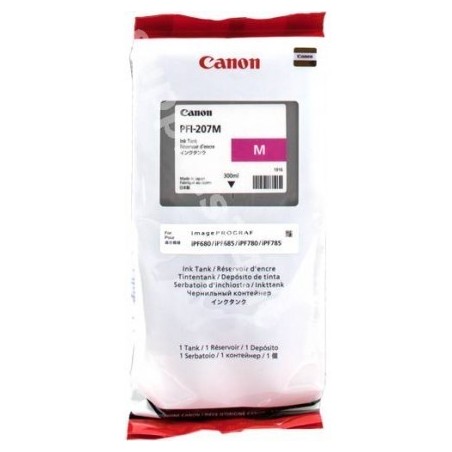 CARTUCCIA ORIGINALE CANON 8791B001 PFI207 PFI-207 MAGENTA IPF780