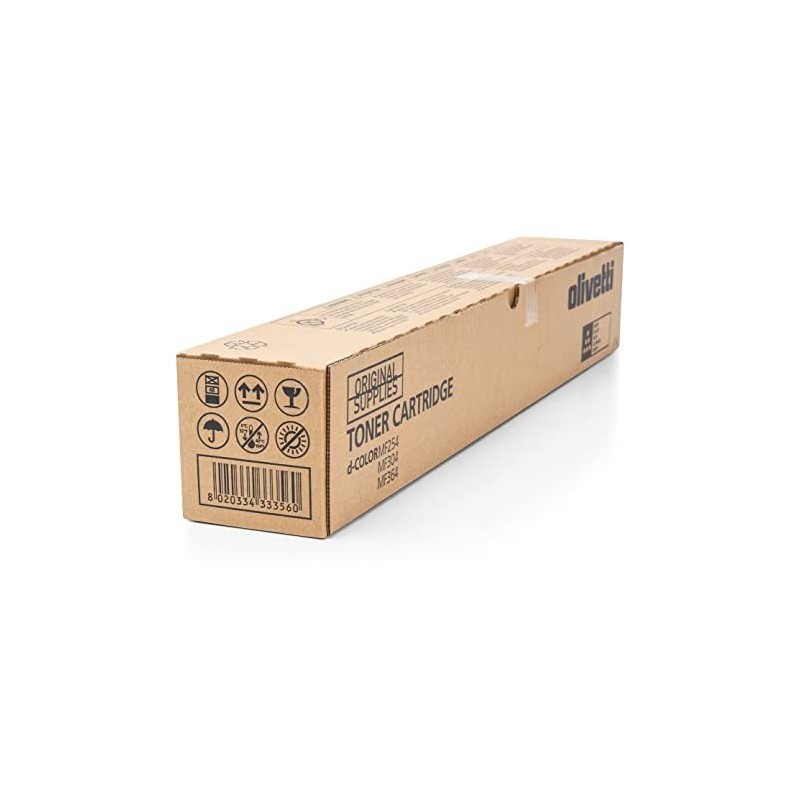 TONER ORIGINALE OLIVETTI B1166 OLIVETTI D-COLOR MF 254 MF 304 MF 364 28K NERO