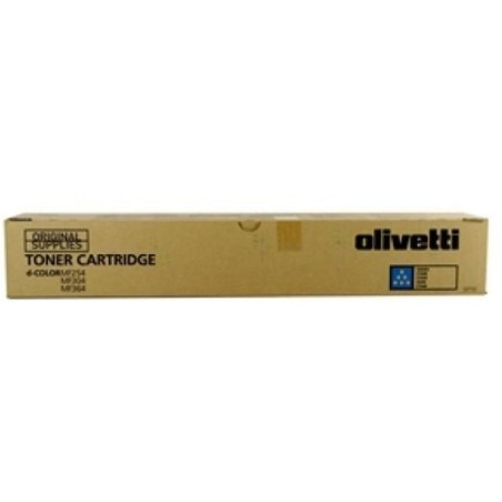 TONER ORIGINALE OLIVETTI B1167 OLIVETTI D-COLOR MF 254 MF 304 MF 364 28K CIANO