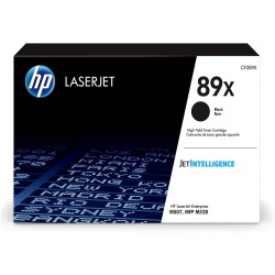 TONER ORIGINALE HP CF289X 89X Enterprise M507x NERO 10K