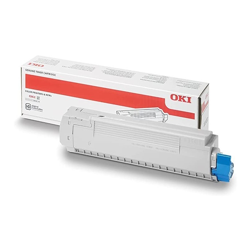 TONER ORIGINALE OKI MC873 MC883 CIANO 45862816 10K