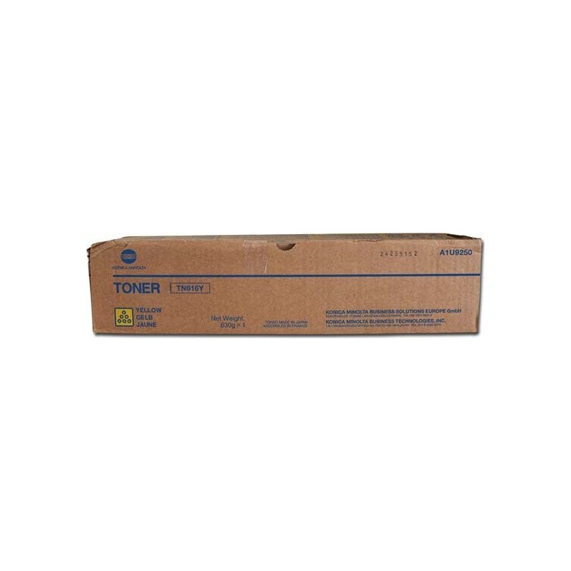 Toner ORIGINALE Konica Minolta BIZHUB PRO C6000 TN-616Y GIALLO A1U9253 A1U9250