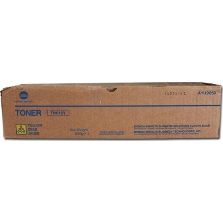 Toner ORIGINALE Konica Minolta BIZHUB PRO C6000 TN-616Y GIALLO A1U9253 A1U9250