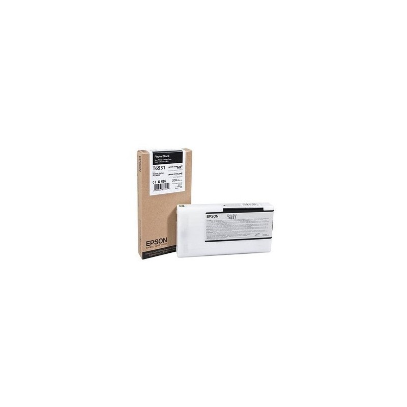 CARTUCCIA ORIGINALE EPSON C13T653100 T6531 NERO FOTOGRAFICO STYLUS PRO 4900 SPECTRO PROOFER UV M1