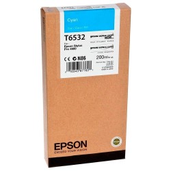 CARTUCCIA ORIGINALE EPSON C13T653200 T6532 CIANO STYLUS PRO 4900 SPECTRO PROOFER UV M1