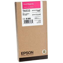 CARTUCCIA ORIGINALE EPSON C13T653300 T6533 MAGENTA STYLUS PRO 4900 SPECTRO PROOFER UV M1