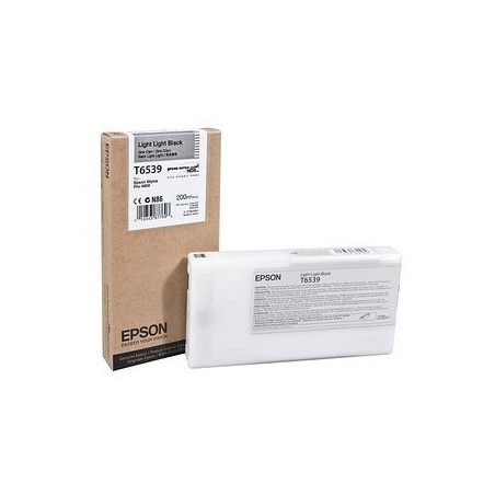CARTUCCIA ORIGINALE EPSON C13T653900 T6539 BLACK LIGHT LIGHT STYLUS PRO 4900 SPECTRO PROOFER UV M1