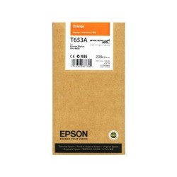 CARTUCCIA ORIGINALE EPSON C13T653A00 T653A ARANCIONE STYLUS PRO 4900 SPECTRO PROOFER UV M1