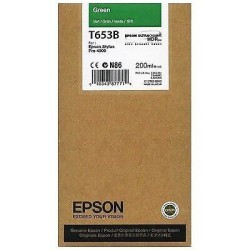 CARTUCCIA ORIGINALE EPSON C13T653B00 T653B VERDE STYLUS PRO 4900 SPECTRO PROOFER UV M1