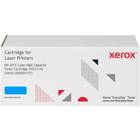 TONER ORIGINALE XEROX EVERYDAY 006R04197 HP 207X W2211X CIANO Color laserJet Pro M255dw M282 M283