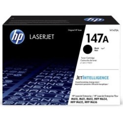 TONER ORIGINALE HP 147A W1470A NERO LaserJet Enterprise Flow M635