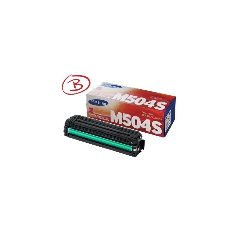 TONER ORIGINALE SAMSUNG CLP415 CLX4195 XPRESS SLC1810W C1860FW CLT-M504S MAGENTA SU292A